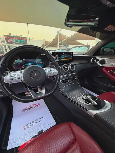 Mercedes-Benz C200 Coupe 2022 | GCC Specs | Low Mileage | Pristine Condition-11