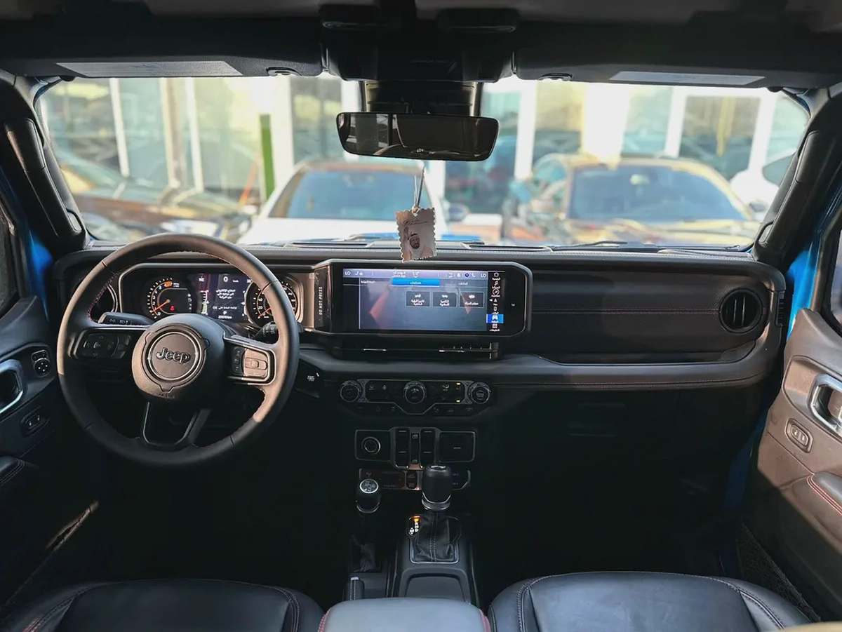 JEEP WRANGLER RUBICON 2024 GCC ORIGINAL PAINT UNDER WARRANTY FULL SERVICE HISTORY PERFECT CONDITION-12-12