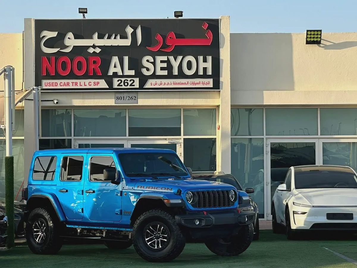 JEEP WRANGLER RUBICON 2024 GCC ORIGINAL PAINT UNDER WARRANTY FULL SERVICE HISTORY PERFECT CONDITION