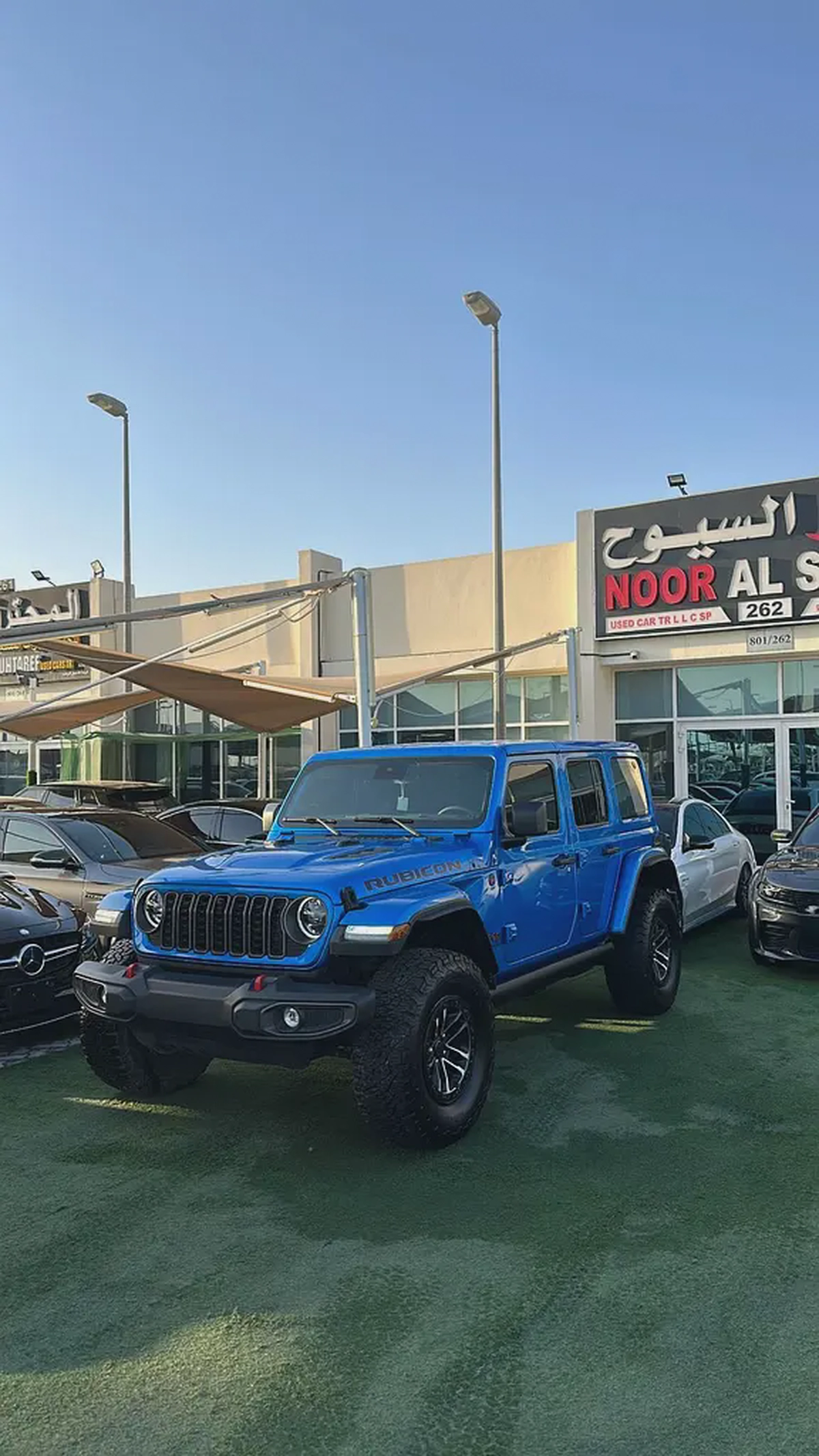 JEEP WRANGLER RUBICON 2024 GCC ORIGINAL PAINT UNDER WARRANTY FULL SERVICE HISTORY PERFECT CONDITION-4-4