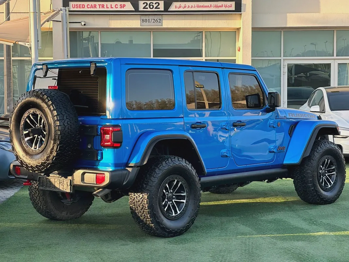 JEEP WRANGLER RUBICON 2024 GCC ORIGINAL PAINT UNDER WARRANTY FULL SERVICE HISTORY PERFECT CONDITION-7-7