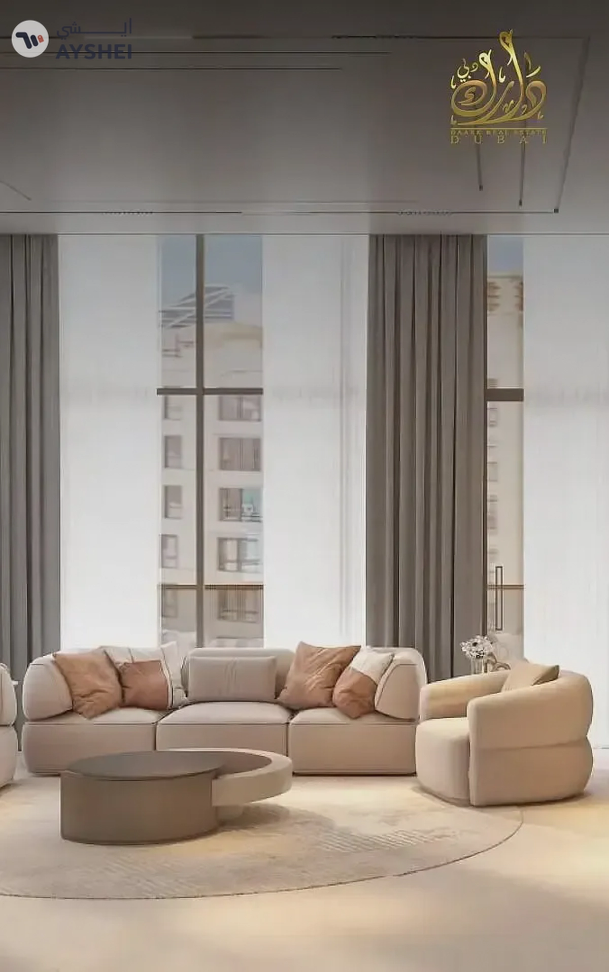 1BR - FULLY FURNISHED - CLOSE TO METRO - HIGH ROI