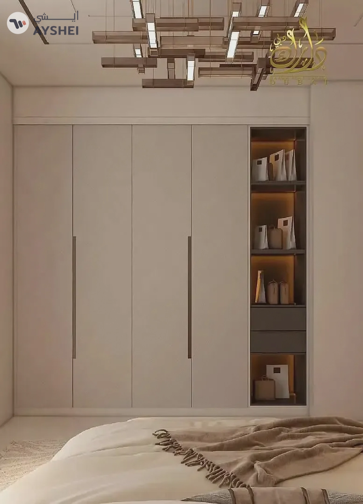 1BR - FULLY FURNISHED - CLOSE TO METRO - HIGH ROI