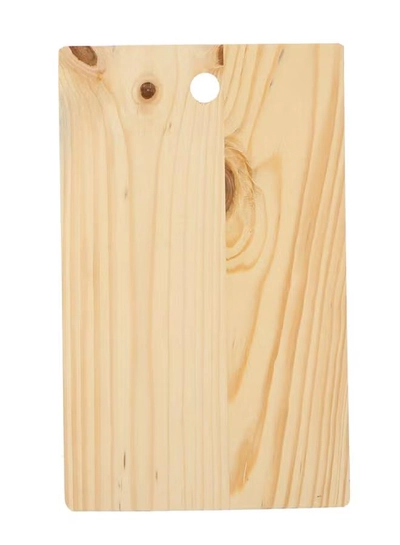DELCASA 5-Piece Knife Set With Wooden Cutting Board Multicolour 3.6x22.3cm-1