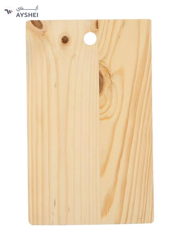 DELCASA 5-Piece Knife Set With Wooden Cutting Board Multicolour 3.6x22.3cm