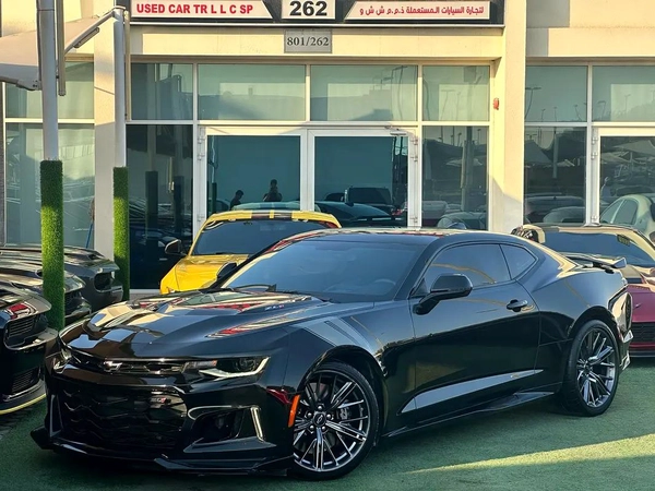 CHEVROLET CAMARO ZL1 GCC 2022 Full service history Original paint Zero accidents Full option Full ca