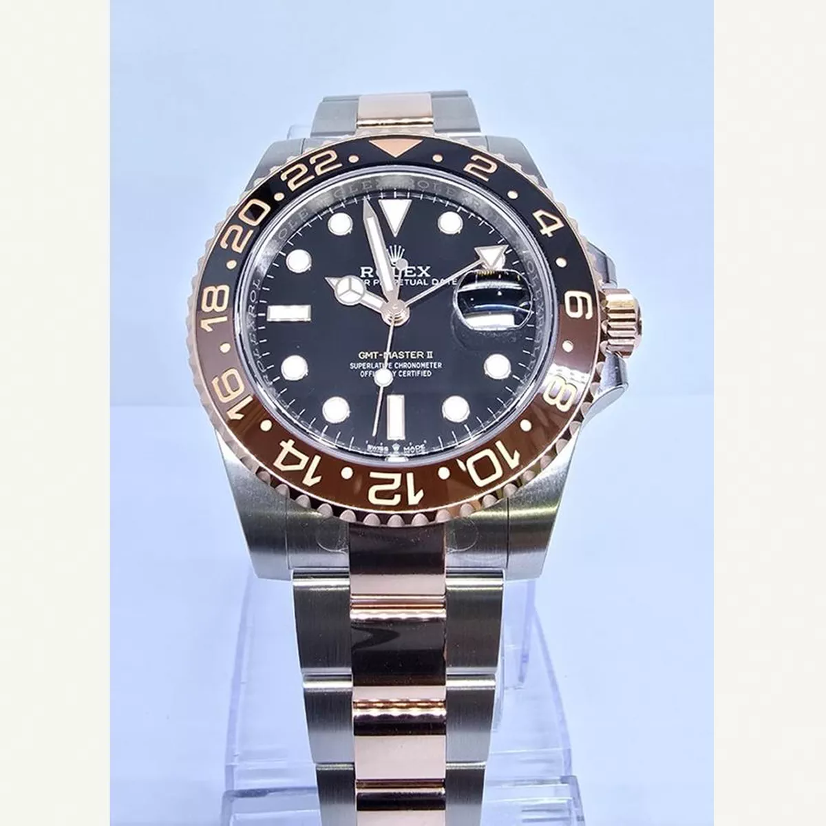 Rolex GMT-Master II 40mm Full Sticker Barcode Condition: New | Year of production 2025 | Original box | Original papers-5-5