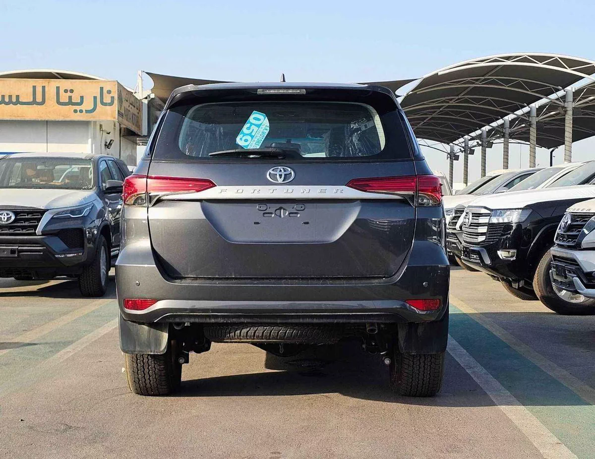 Toyota Fortuner EXR G | 2.7L V4 PETROL | ALLOY RIMS | MANUAL A/C | 4WD | CODE # G GRAY-2-0