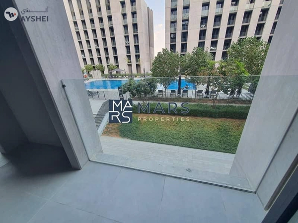 | Brand New | 1 BHK | Balcony | Pool view |