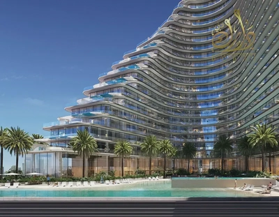 Oak Wood & Travertine | Brass Accents | Pools & Sky Terraces | Beach & Luxury Lobby-12