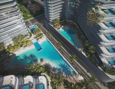 Oak Wood & Travertine | Brass Accents | Pools & Sky Terraces | Beach & Luxury Lobby-8
