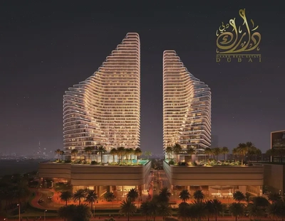 Oak Wood & Travertine | Brass Accents | Pools & Sky Terraces | Beach & Luxury Lobby-3