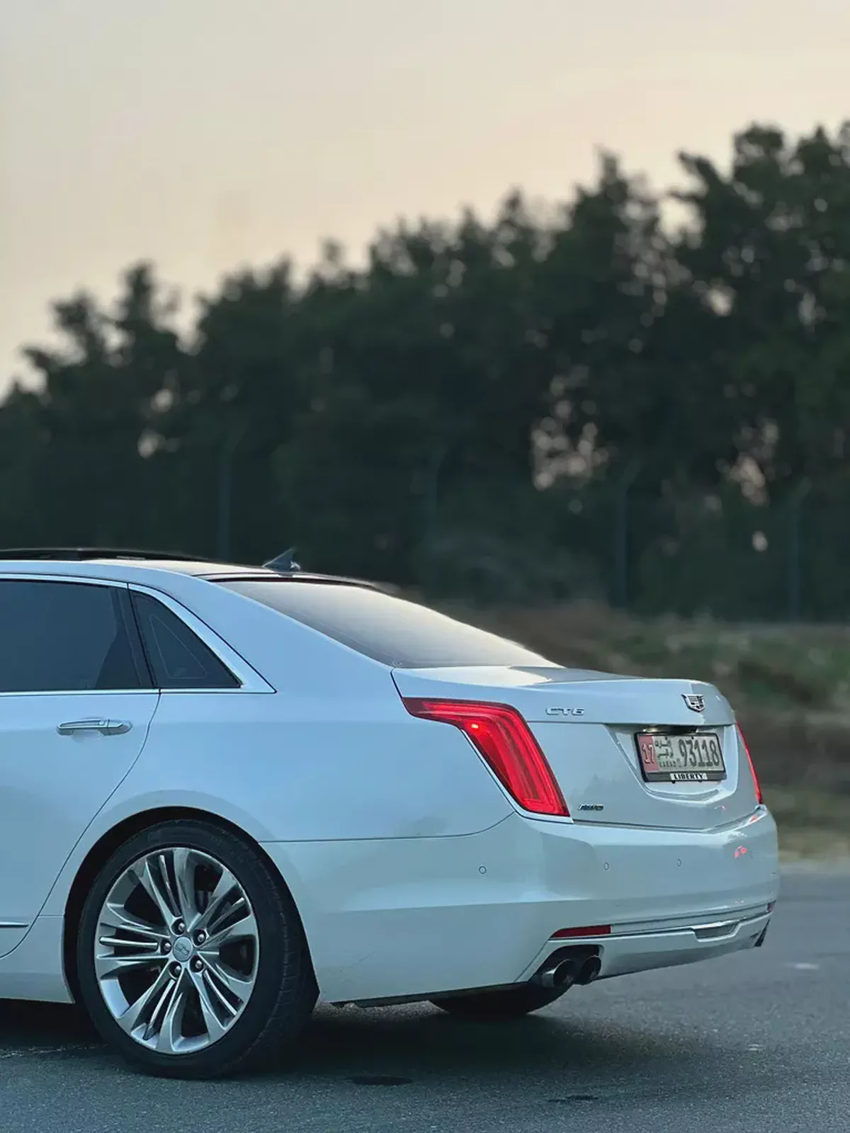 Cadilac CT6 3.0TT 2017 GCC original paint-15-15