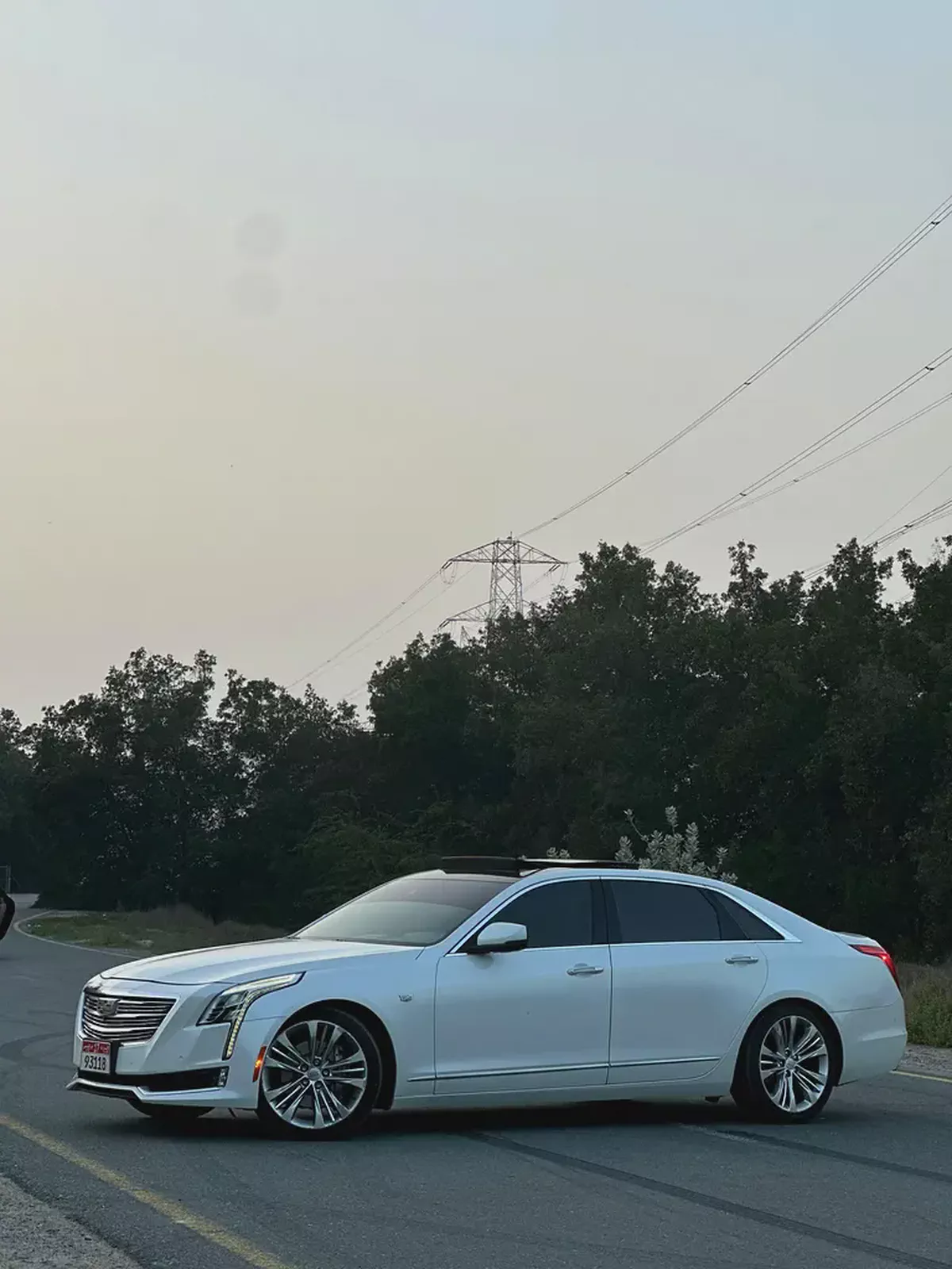 Cadilac CT6 3.0TT 2017 GCC original paint-1-1