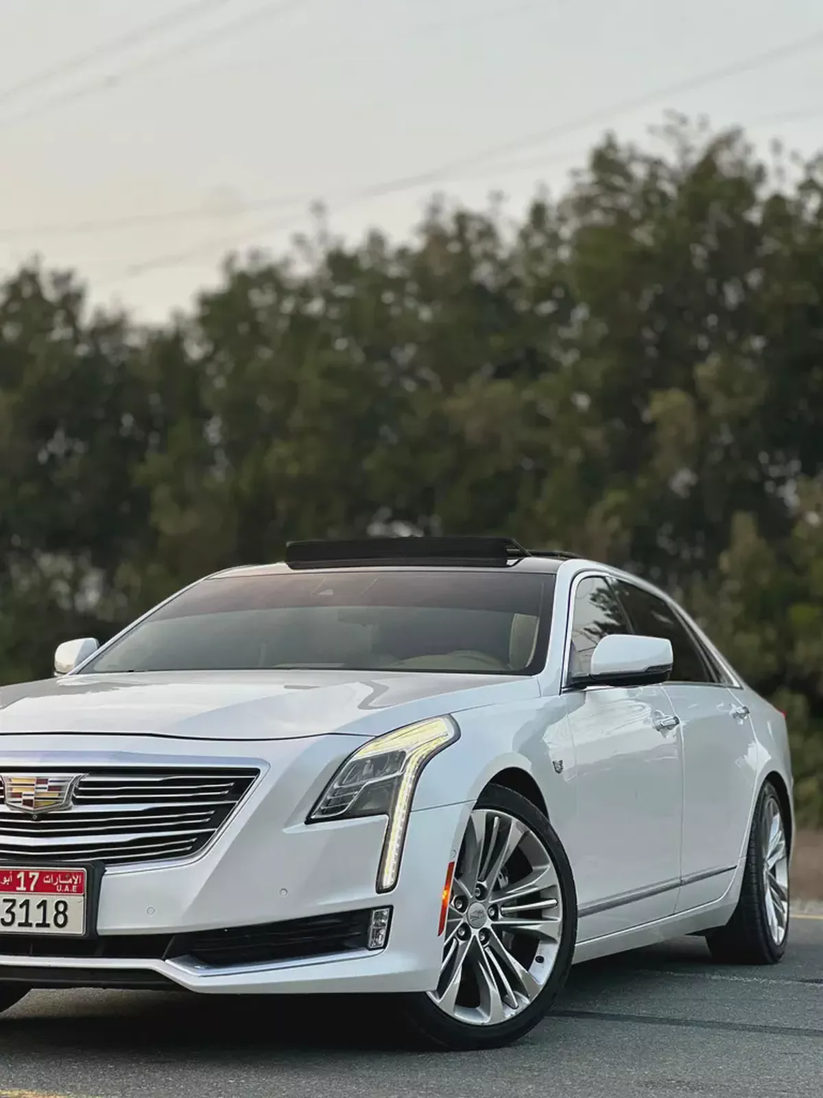 Cadilac CT6 3.0TT 2017 GCC original paint-5-5