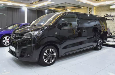 AED 1,447 EMi at 0% DP | DIESEL ( ديزل ) Opel Zafira Life ( 2023 Model ) in Black Color GCC Specs-1