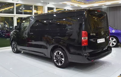 AED 1,447 EMi at 0% DP | DIESEL ( ديزل ) Opel Zafira Life ( 2023 Model ) in Black Color GCC Specs-6