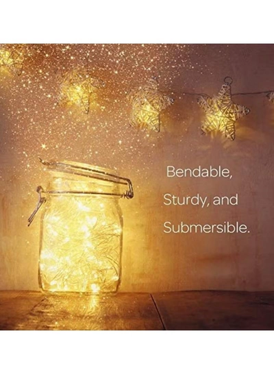 JIHAM LED Fairy String Lights 5M Firefly String Lights For Ramadan Light Battery Operated Lights Warm White Ramadan Light-4