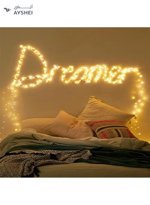 JIHAM LED Fairy String Lights 5M Firefly String Lights For Ramadan Light Battery Operated Lights Warm White Ramadan Light