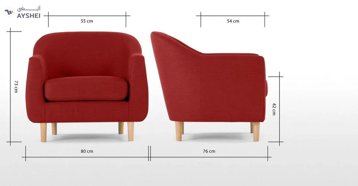 Tubby Arm Chair, Custom-4-4