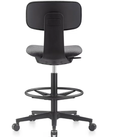 NAVO Pluto, High Office Chair, Ergonomic Drafting Chair with Adjustable Height-2