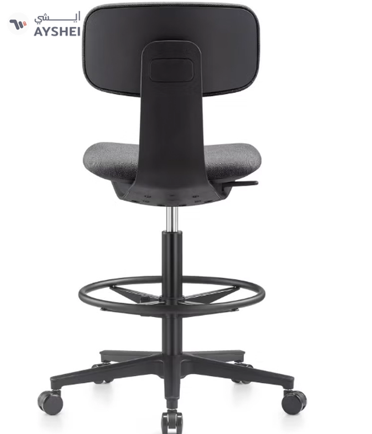 NAVO Pluto, High Office Chair, Ergonomic Drafting Chair with Adjustable Height-2-2