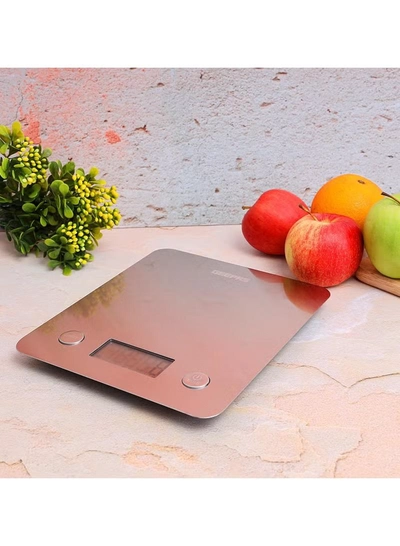 GEEPAS Digital Kitchen Scales | Stainless Steel Top Panel Auto-Off Function| High Accuracy GKS46507UK-4
