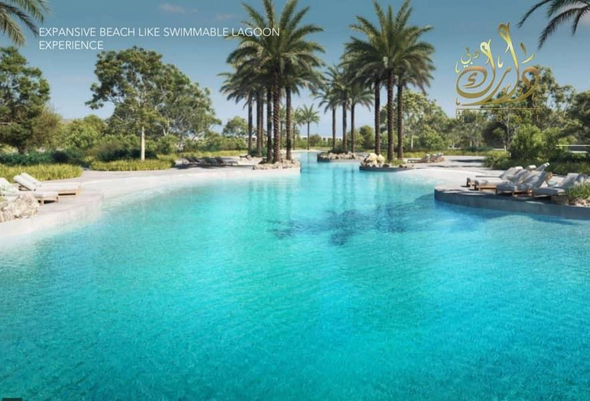 5% D. P || CRYSTAL LAGOONS || WATER FRONT LIVING|| 2% QUARTLY|| SEMI FURNISHED-4-4