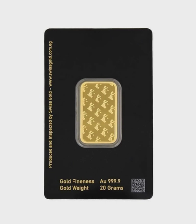 20 Grams Swiss Gold Bar 100% Authentic-1