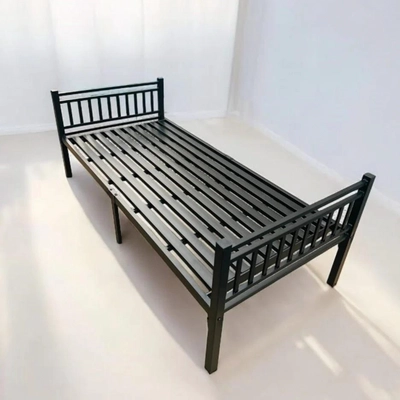 Steel Single Bed, Heavy Duty, 23 kgs-2