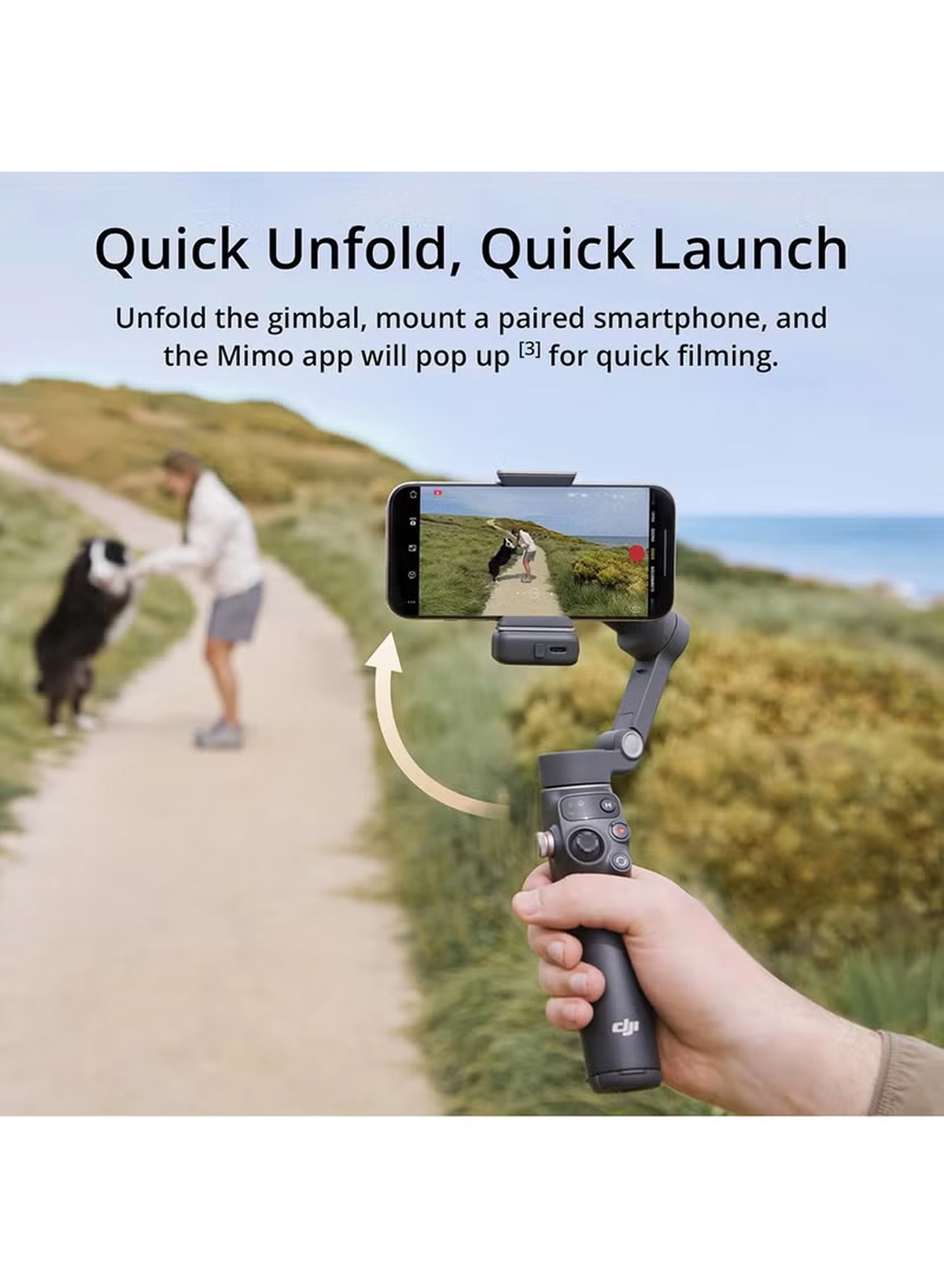 dji Osmo Mobile 7P Gimbal Stabilizer for iPhone, Android, Native Tracking, Lighting, 3-Axis Phone Gimbal, Quick Launch, One-Tap Edit, Built-in Extension Rod & Tripod, 10hrs Use, Phone Charging Black-7-7