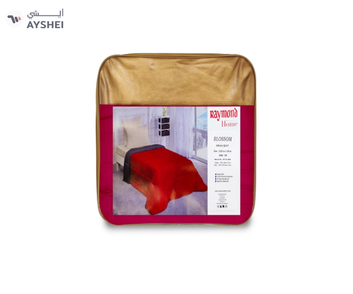Raymond Home Microfiber Quilt All Season AC Soft Lightweight Blanket-1-1