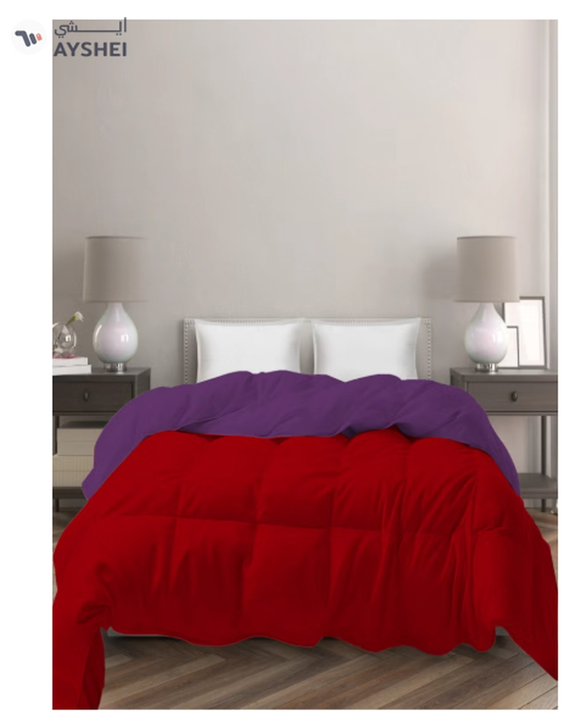 Raymond Home Microfiber Quilt All Season AC Soft Lightweight Blanket-2-2