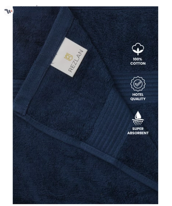 REZLAN Luxury 4-Piece Hand Towel Set