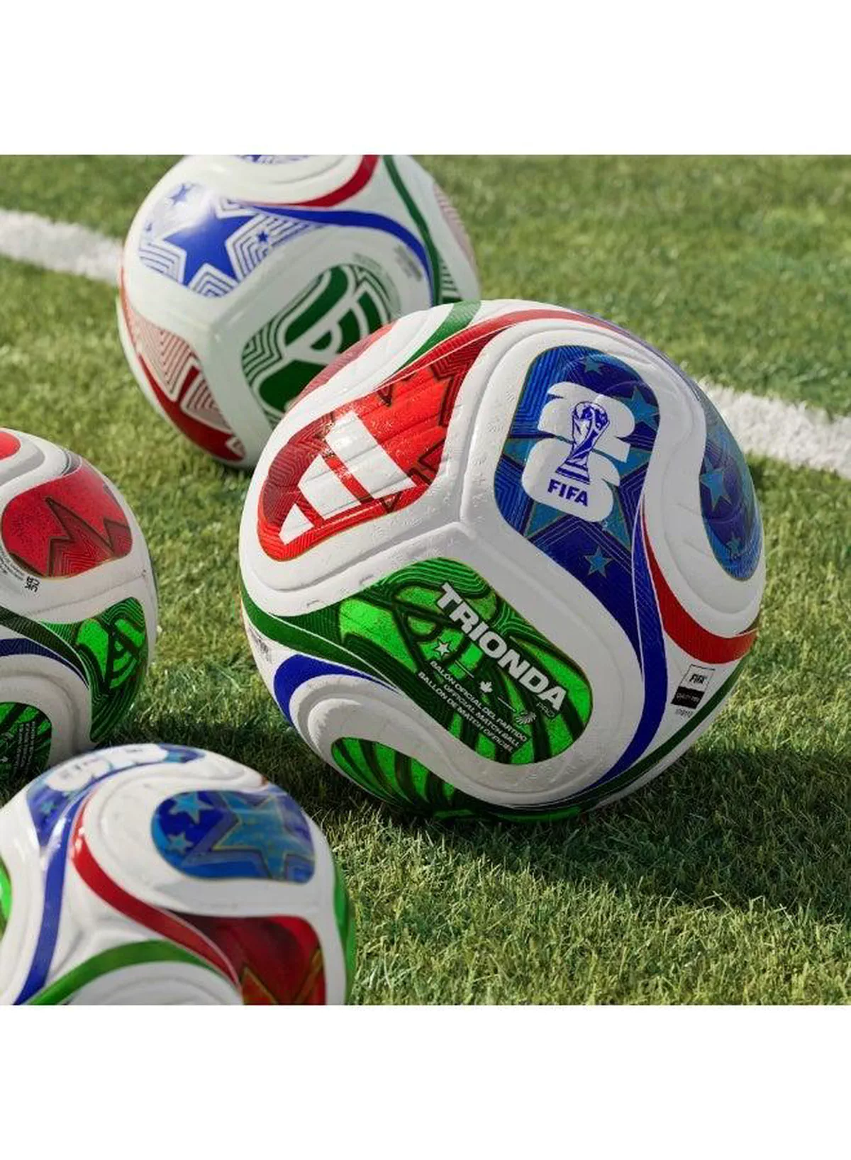 World Cup 2026 Model Football Size 5 | Training Soccer Ball for Indoor & Outdoor Play | Durable, Textured Surface, Ideal for Practice & Matches-4-4