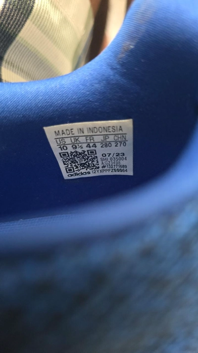 Adidas Originals Men Swift Run 22 Royal Blue White Size 44/ 9.5 /10-3