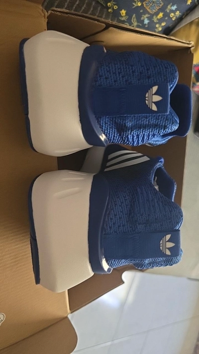 Adidas Originals Men Swift Run 22 Royal Blue White Size 44/ 9.5 /10-4