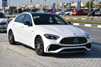 MERCEDES BENZ AMG C43 2023 | WHITE-8