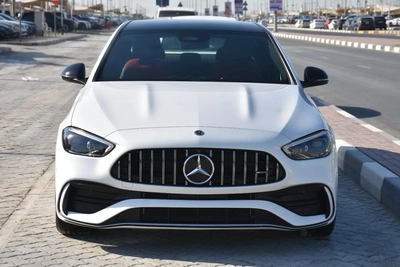 MERCEDES BENZ AMG C43 2023 | WHITE-4
