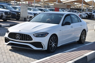 MERCEDES BENZ AMG C43 2023 | WHITE-0