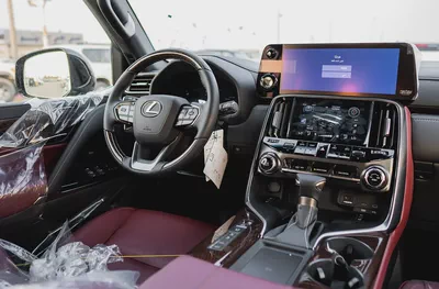 2026 Lexus LX600 Turbo sport 3.5L Twin-Turbo AT Petrol (Black-red)-13