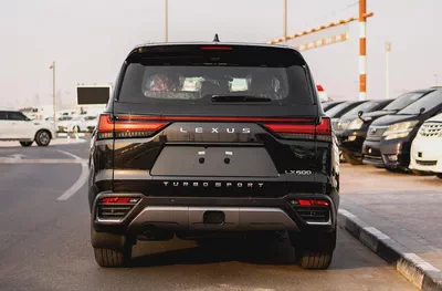 2026 Lexus LX600 Turbo sport 3.5L Twin-Turbo AT Petrol (Black-red)-4