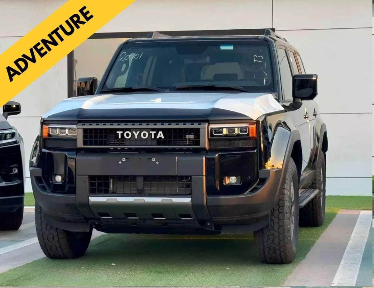 Toyota Prado ADVENTURE TURBO / HIGH OPTION / 2.4L V4 PETROL / 360* CAMERA / Only for Africa Special Price
