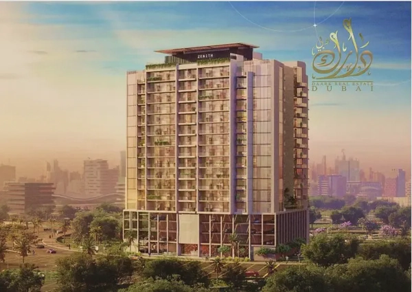 Furnished 1 Bedroom | Zenith Residences | Balcony & Skyline View