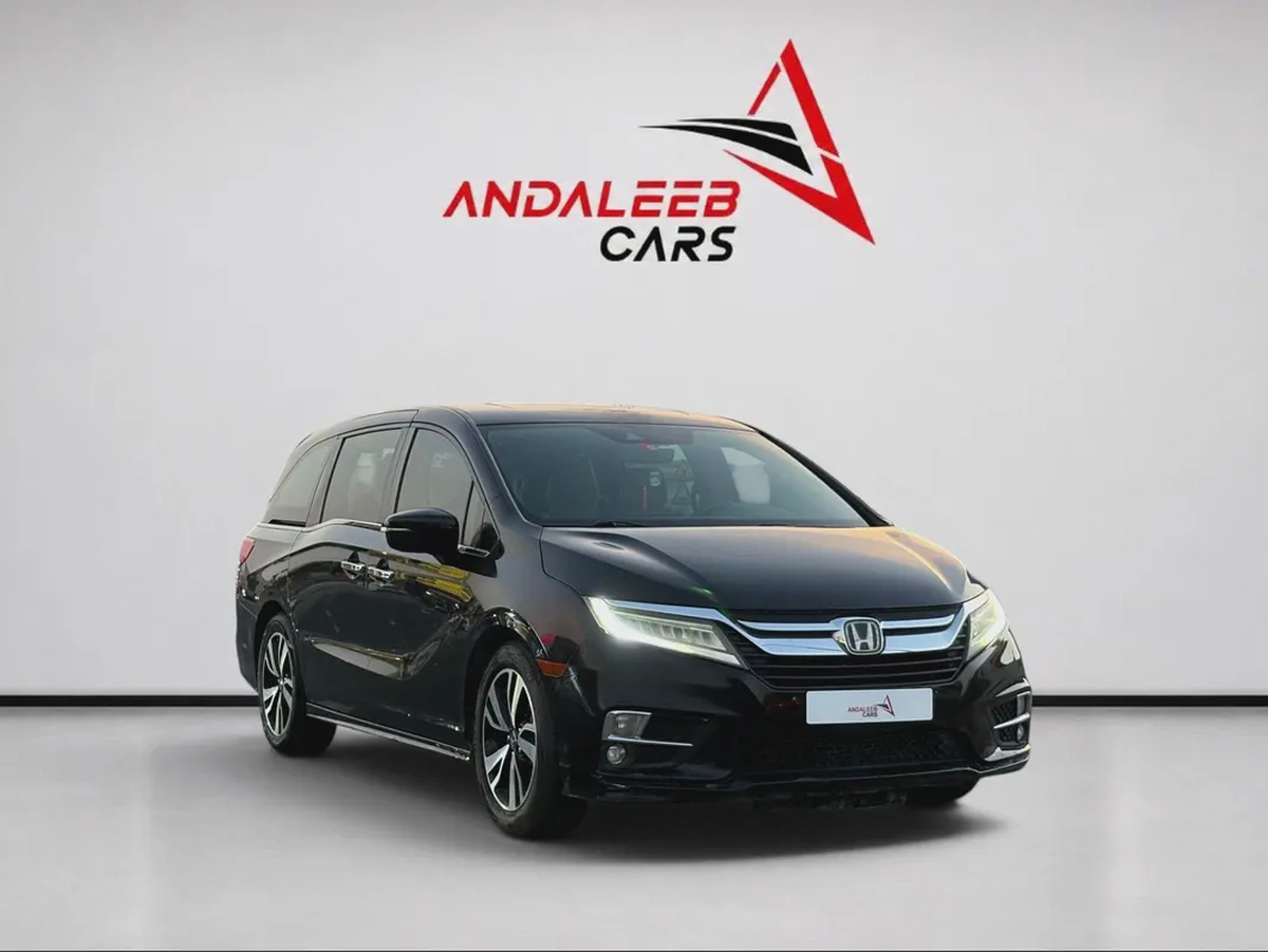 AED 698 P.M | 0% DOWN PAYMENT | HONDA ODYSSEY TOURING | 3.5L V6 | 2019 | GCC SPECS