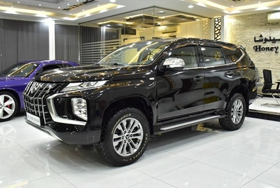 Mitsubishi Montero Sport ( 2021 Model ) in Black Color GCC Specs-8