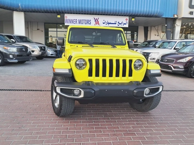2022 Jeep Wrangler Sahara - GCC Specs - Excellent Condition Original Paint  Service History Company-1