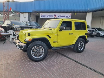 2022 Jeep Wrangler Sahara - GCC Specs - Excellent Condition Original Paint  Service History Company-2