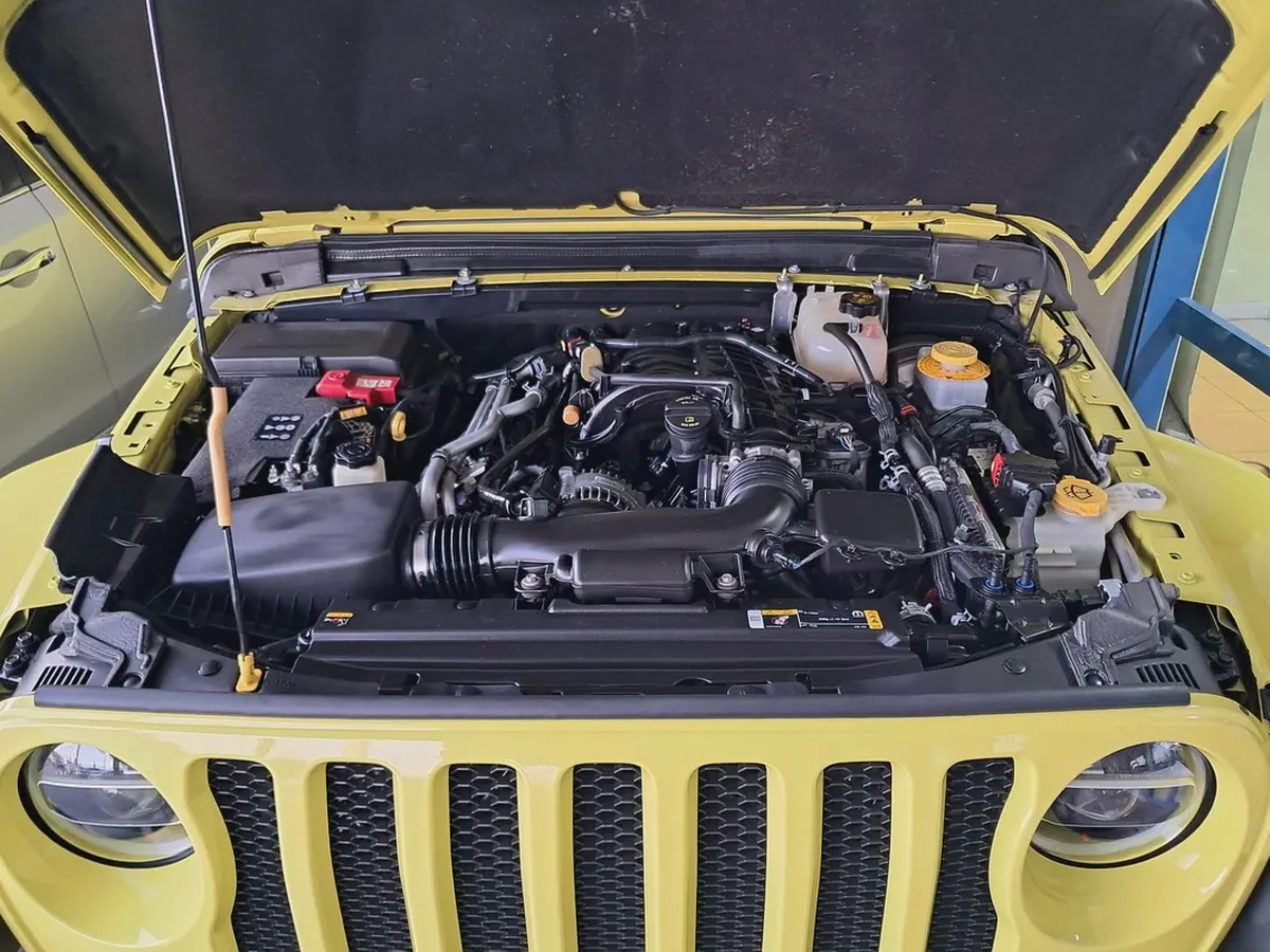 2022 Jeep Wrangler Sahara - GCC Specs - Excellent Condition Original Paint  Service History Company-18-18