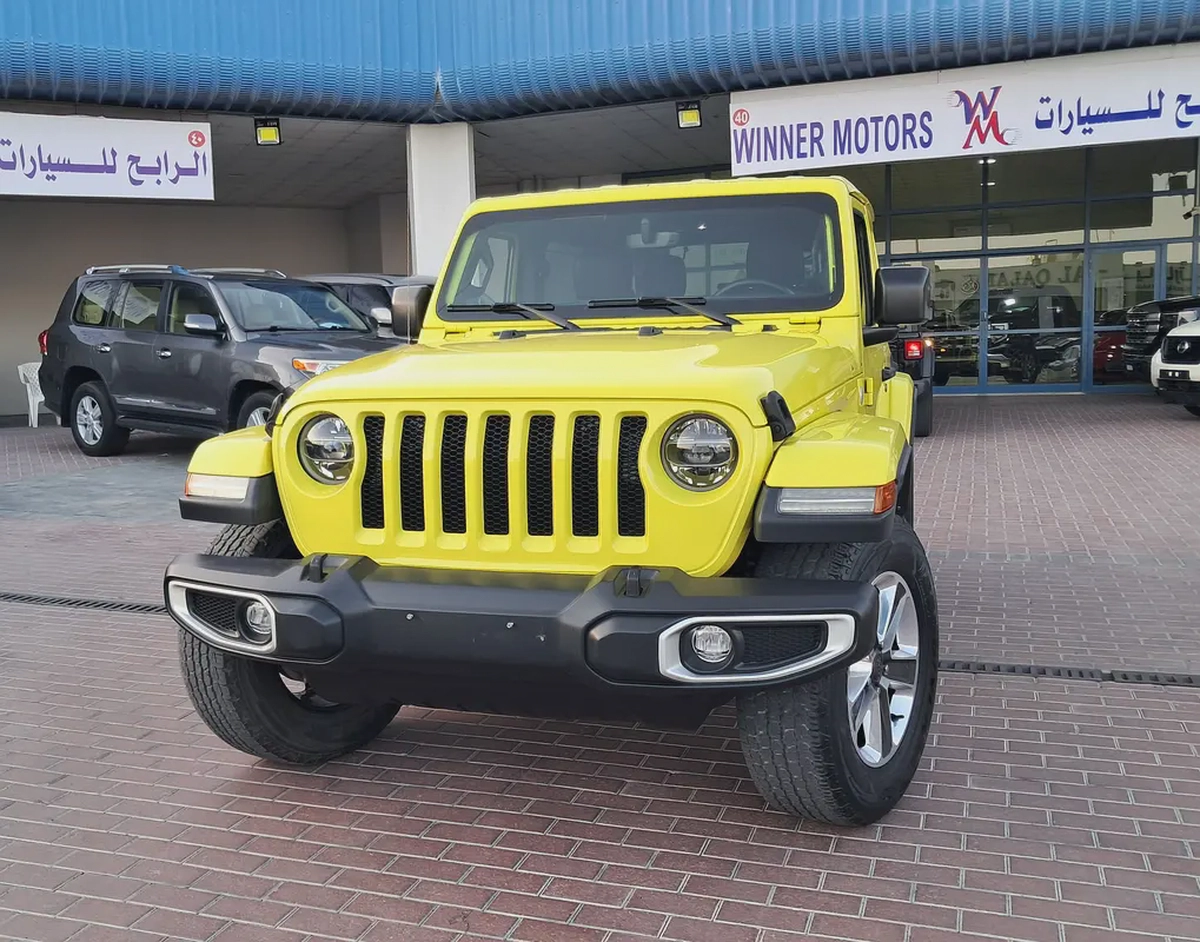 2022 Jeep Wrangler Sahara - GCC Specs - Excellent Condition Original Paint  Service History Company
